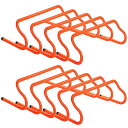 FO:ミニハードル 10個セット 取り外し可能で持ち運びやすい 野球 サッカー テニス バスケットボールなどのトレーニング 俊敏性や瞬発力 陸上競技 初心者 軽...