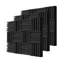 FO:吸音材 防音シート 30x30x5cm 36枚 難燃性 吸音ボード 騒音対策 防音材 吸音マット 吸音シート 吸音パネル 防音パネル 音響材 壁 スタジオ 楽器