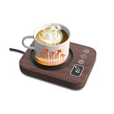 FO:第二世代 カップウォーマー コーヒー保温コースター【9段温度設定・最高85℃】保温 マグカップウォーマー 加熱コースター コーヒー/お茶/水/牛乳など飲み物 静音 2-12H自動電源オフ コップ保温 家庭/オフィスの必需品 秋冬 親友プレゼント