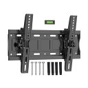 FO:可傾式壁掛けテレビ金具 26~65インチ対応,軽量薄型4K LCD LED 液晶ティルト式,テレビ壁掛け金具VESA100x100mm-400x400mmに適合,最大耐荷重60kg tv壁掛け金具 テレビかべかけ金具 上下向き角度調節 32 3(3)