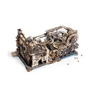 FO:立体パズル 木製 3D ウッドパズル マーブルラン LGA01&LGC01&LG01 組み合わせセット 電動 模型 コースター 水車 ギア 軌道 ローラーコースター 工作愛好者向け 集中力 脳トレ クラフト 大人向け 子供 知育 玩具 おもちゃ