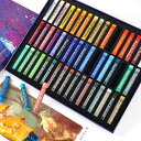 【送料無料】オイルパステル ソフトパステル Oil Pastel パステル 画材 お絵描き セット スケッチ、絵画、油絵、着色用 (50色・51本セット)