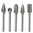 FO:超硬バー タングステンバー 6mm軸 刃幅10mmロータリーヤスリ 超硬品質リュータービットダブルカット 超硬カッター超硬フライスカッター金属バー超硬ドリ...