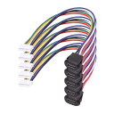 【送料無料】5個/セット DIY OEM Type C メスソケット - 6ピン ヘッダーケーブル USB-C - 6P 防水端子ワイヤー ピッチ=2.0mm ...