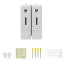 【送料無料】シャンプーディスペンサー トリプル 340ml 大容量 ディスペンサー シャンプー 押しやすい 片手 シャンプーボトル おしゃれ ソープディスペンサー 壁掛け 詰め替えボトル 簡単取り付け 洗面所 浴室などに適用 白 (中くらい)