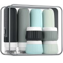 【送料無料】客室乗務員推薦トラベルボトル セット 8 トラベルセット 一目でわかる 特殊な三重フタ構造 詰め替えボトル 携帯便利 旅行用 出張用 シャンプーボト...