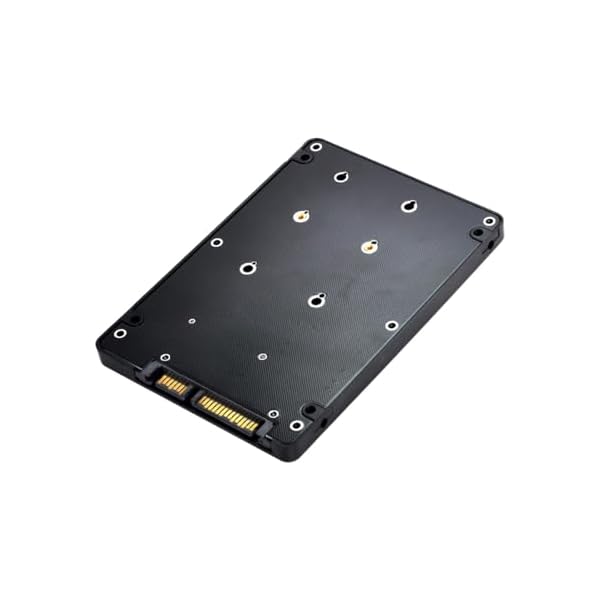 【送料無料】mSATA SSD から 2.5 インチ SATA ハードディスク エンクロージャ ケースへのコンバーター アダプター (MSATA SSD 用)