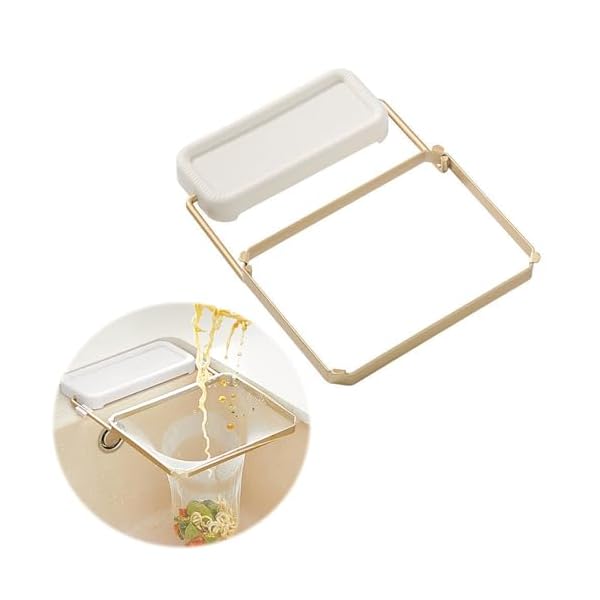 【送料無料】三角コーナー 水切りネット100枚付き 強力無痕テープ シンク 生ゴミ処理 ホワイト 1個入り マグネット不要 簡単取り付け キッチン収納 排水口フィルター