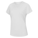 【送料無料】ティーシャツ レディース 半袖 大きいサイズ カジュアル アンダーシャツ 通気 シンプル uvカットtシャツ 速乾 軽量 しなやか ホワイト 2XL