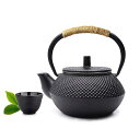 FO:【日本限定】 鉄瓶 急須 霰 やかん 直火 鉄分補給 小サイズ ih 対応 霰 300ml