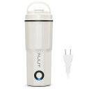 FO:電気ケトル ポータブル トラベルケトル 小型 400ML 100V 300W 低消費電力 持ち運びケトル 湯沸かし 一人暮らし 電気ポット トラベル 湯沸...