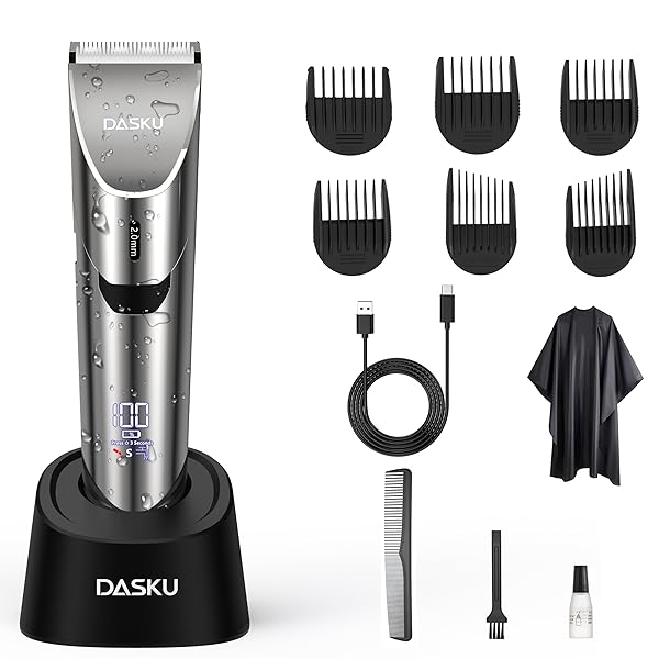 【送料無料】電動バリカン ヘアーカッター Type-C充電式 バリカン メンズ【4段階刈り高さ調節＆2段階ス..