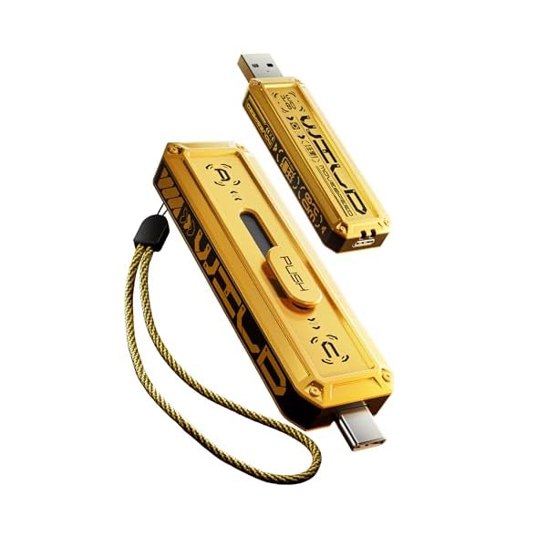 【送料無料】SSD 外付け スティック型 最大読込速度1000MB/秒 USB 3.2 Gen2 Type-C対応 USBメモリ 金属筐体 Win/MacBook PS5 iPhone15シリーズ対応 小型 ポータブルssd フラッシュドライブ スト