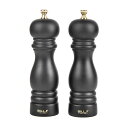 FO:BILL.F ペッパーミル 天然オークミル ペッパー 胡椒 木製 セラミック コア コショウ グラインダー 手動 スパイス 挽き 無垢材 岩塩 ブラック ...