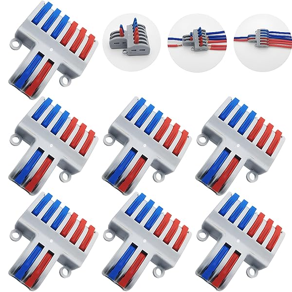 【送料無料】差し込みコネクタ, SPL-62 ワンタッチコネクター, コンパクトスプライスコネクタ, ...