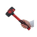 FO:ゴムハンマー マレット ゴムハンドル 家具組み立て DIY 衝撃吸収 560g