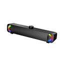 FO:PC スピーカー、ゲーミングスピーカー、パソコン スピーカー、USB スピーカー、RGB ゲーミングスピーカー デスクトップ/ノートパソコン/スマホ/ゲーム機に対応(2)