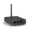 FO:BT10A Bluetooth 5.0 アンプ ステレオアンプ 50W x2 小型 高低音 2チャンネル デジタル クラスD レシーバーベース パッシブスピーカー 増幅器 家庭用 電源アダプタ付き