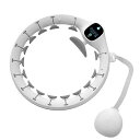 FO:フラフープ ダイエット用 スマートフラフープ 人気 ダイエット 落ちないフラフープ 組み立てと分解が簡単 呼啦圈 フィットネスフープ エクササイズ用 カウントセンサー付き 日本語取扱説明書 ウエストサイズ54-95cm(3)