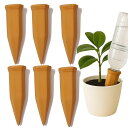 【送料無料】自動水やり 自動給水器 植物 水やり 自動 留守 自動水やり器 長期不在も安心 陶器 ペットボトル対応 挿すだけ 鉢植え 7-15号鉢用 取扱説明書...