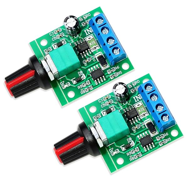 【送料無料】PWM 2A DCモーター速度制御モジュール 速度コントローラー レギュレータ DC 1.8V 3V 5V 6V..
