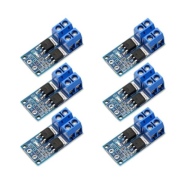 【送料無料】電子スイッチコントロールボード 6個セット DC 5V~36V トリガースイッチドライブ ...