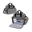 【送料無料】救急バッグ メディカルバッグ 救急箱 家庭 学校 (グレー)