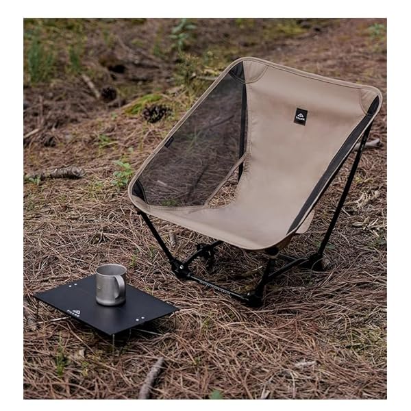 【送料無料】アウトドアチェア 折りたたみ わずか650gの超軽量設計 【耐荷重120kg】 キャンプ椅子 収納袋付属 キャンプ お釣り 登山 携帯便利ポータブル椅子 (網面ですカーキ色) forest369-10062250 フォレストオンライン サンプル画像2
