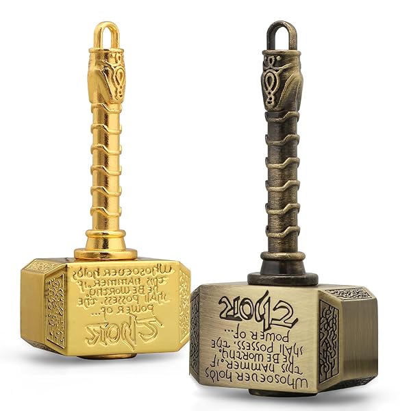 【送料無料】ハンドスピナー ベアリング Thor Hammer Fidget Spinners ステンレススチール ギアスピナー キューブ 指先 回転コマ 2 ...