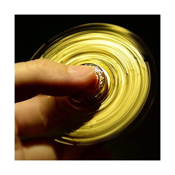 【送料無料】ハンドスピナー ベアリング Golden Fidget Snitch Spinners ステンレススチール ギアスピナー キューブ 指先 回転コマ ストレス解消 暇つぶし 脳トレ 子供大人用のおもちゃ 6歳以上に適しています