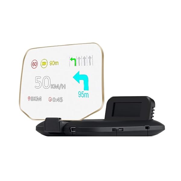 【送料無料】ニコマク HUD ヘッドアップディスプレイ ナビ表示可能 ナビゲーションバージョンC1 日本語説明書 車載スピードメーター OBD2＋GPS両対応 カーナビ タコメーター 高度 水温計 燃費 電圧表示 回転数 速度計 安全運転 走行距離の