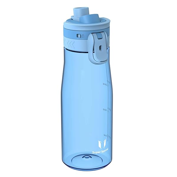 【送料無料】水筒 1リットル - 広口 TouchGulp ウォーターボトル - 防漏設計 BPAフリー Tritan素材 ド..