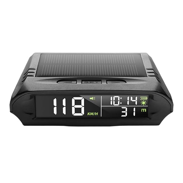 【送料無料】ヘッドアップディスプレイ 車 ソーラー 多機能メーター gps速度計車用 hud ヘッドアップデ..