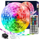 【送料無料】LEDテープライト LEDテープSMD5050 RGB テープ 5m 150連 高密度 間接照明 SMD5050 高演色 高輝度 切断可能 取付簡単【日本PSE認証済み】44キーリモコン 調光調色 省エネ 室内 間接照明 キャビネット下部