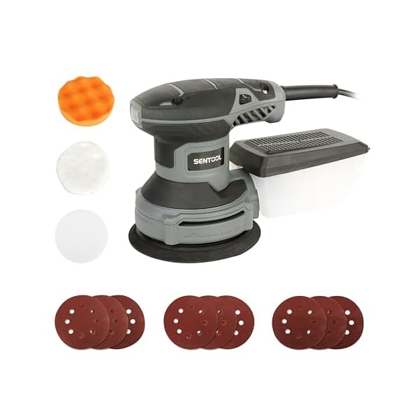 【送料無料】サンダー 電動 300W ランダムサンダー AC100V ポリッシャー コード式 オービタルサンダー ..