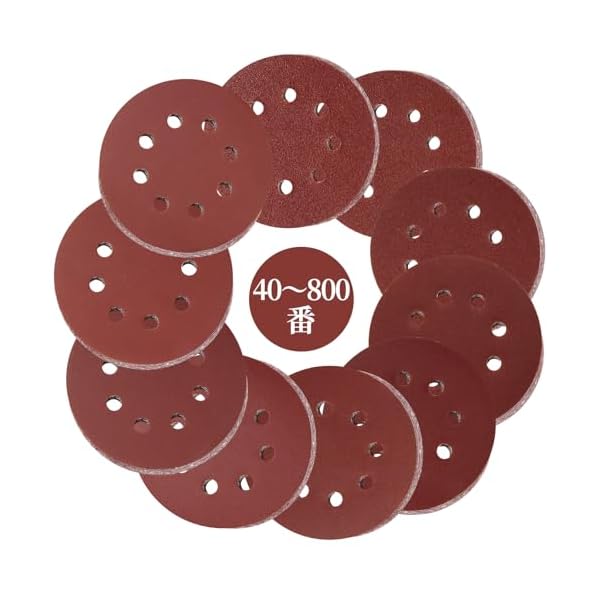 ̵ۥॵ ڡѡ 125mm ɥڡѡ å 40?800 50å  ڡѡ ޥå 8 ǥ󥰥ڡѡ ݷ ǥ󥰥ǥ ưѥǥڡѡ ڹDIYȤ˶°