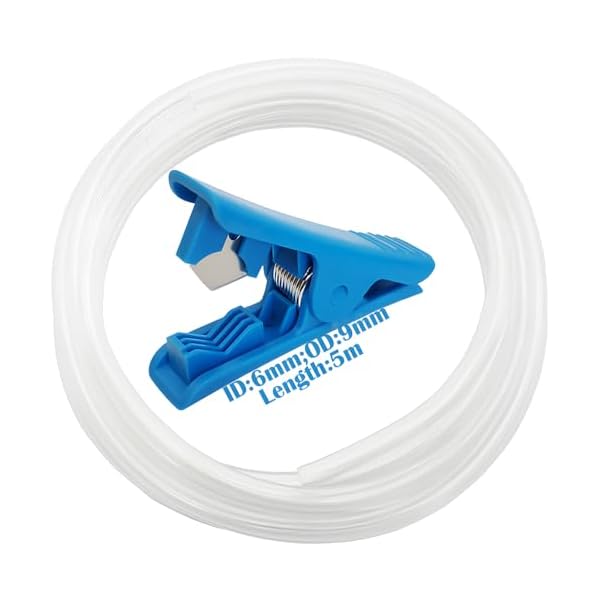 【送料無料】透明ホース、内径6mm 外径9mm 厚さ1.5mm 長さ5M、 厚の透明 PVC ホース、不凍フレキシブル..