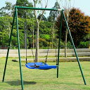 【送料無料】ブランコ 屋外 遊具 大型 防水 家庭用 ブランコ+フレームセット 総耐荷重100kg フレームも廊下も設置可能 室内組み立て簡単 ロープの長さ調整...