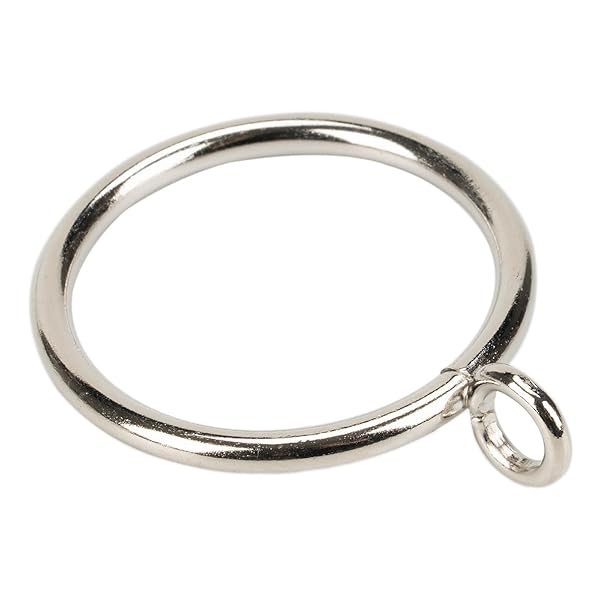 【送料無料】カーテン棒のためのアイレットが付いているカーテン リング 25mm の内部の直径の金属のカ..