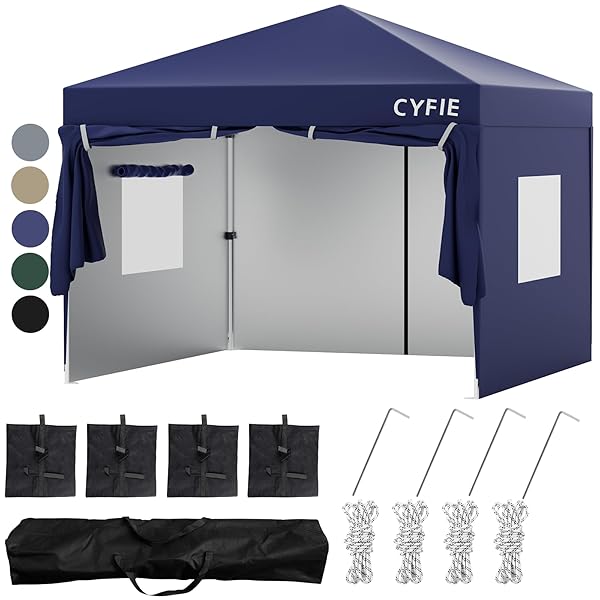 【送料無料】タープテント 3m×3m/3m×6m(強化型!) サイドシート付 高さ3段階調節 扉と窓 uvカットワンタッチタープテント サンシェード 高耐水加工 日よけ 組立簡単 持ち運び便利 キャンプ/ピクニック/運動会/アウトドア/集会用/試合応