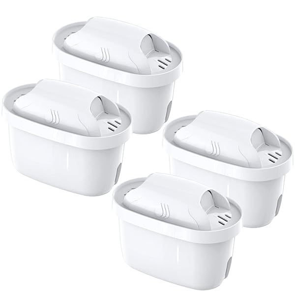 【送料無料】浄水ポット用カートリッジ 互換品 ?用于ブリタ マクストラ (BRITA MAXTRA) 浄水器用フィルターカートリッジ プレゼント付き 4個入