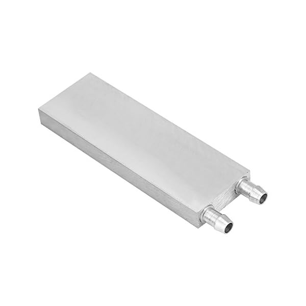 【送料無料】[水冷ブロック] アルミ製 CPUラジエーター水冷却ブロック 液体水冷却器ヒートシンク 内部..