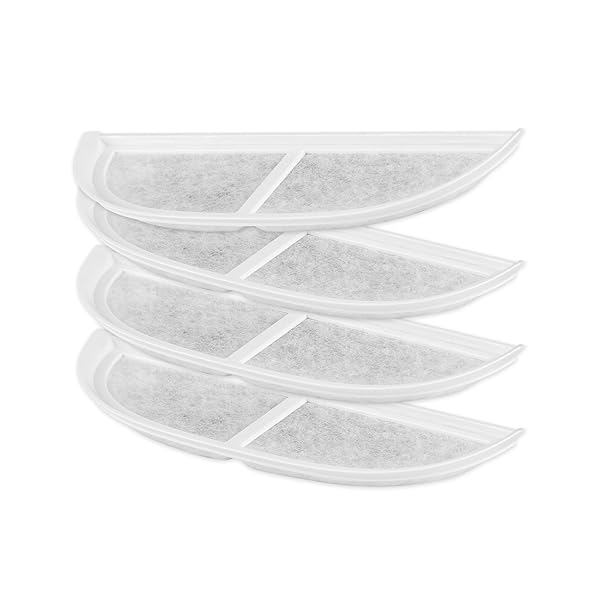 【送料無料】猫 給水器フィルター 4枚入 Pet Water Fountain P940との互換性あり 給水器用 交換用フィルター 犬 猫 水 飲み器フィルター 三層構造 ヤシ殻活性炭 ペットの毛 食べ残し ホコリ除去 互換品(4枚入, Pet Wa