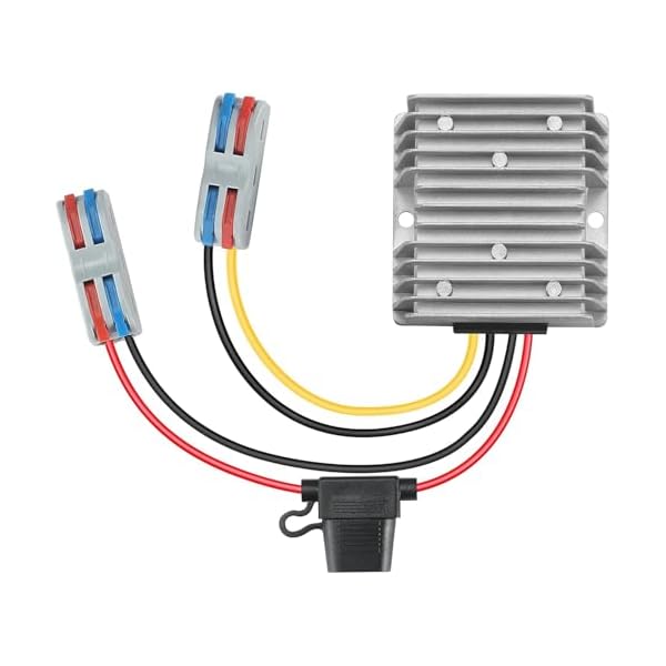 【送料無料】dcdc 20 V? 90 V から12 V 20 A 240W 降圧 コンバーター、dcdc コンバーター、防水降圧コンバーター、短絡の保護、ゴルフ カートのクラブ車のため、LED ライト、トラック、等