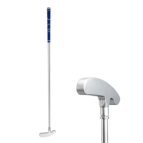 【送料無料】ゴルフパター 左右両面ゴルフパター アルミ合金ゴルフパター 調節可能取り外し可能