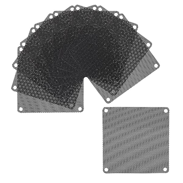 【送料無料】SHANOER 10枚入 8cm 防塵フィルター 冷却ファン用 コンピュータケースファン プラスチック..