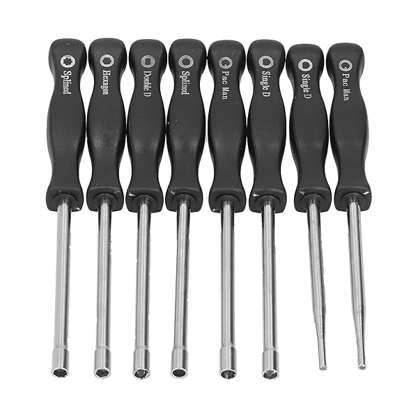 【送料無料】エンジンドライバー Poulan ツールドライバー 8 個キャブレター小さな調整ツール六角ハス..