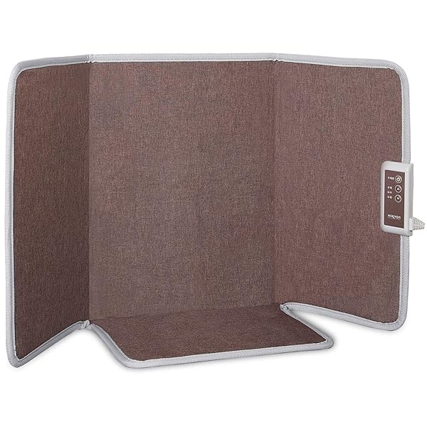 【送料無料】遠赤外線デスクヒーター 省エネパネルヒーター 3時間タイマー付 冷え対策 踏み型 踏み心地良い