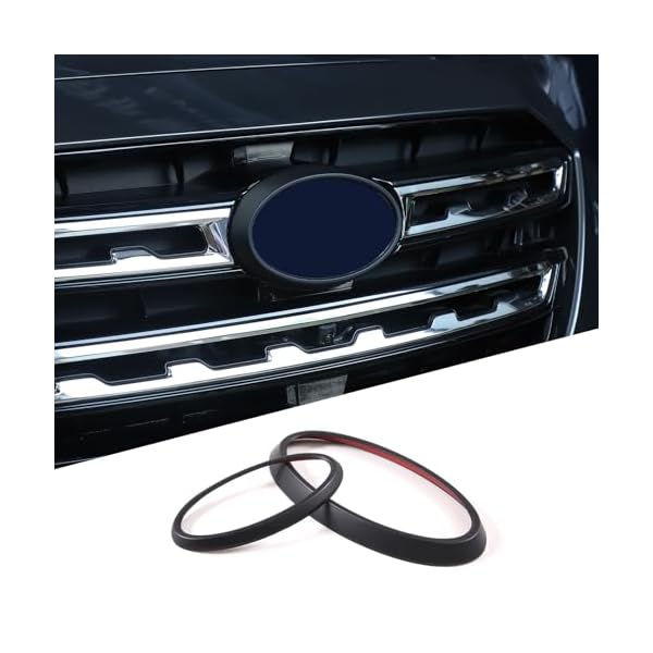 【送料無料】エンジンカバー ロゴ装飾リング ロゴリングトリムフレームカバー 前後のエンブレム装飾カ..