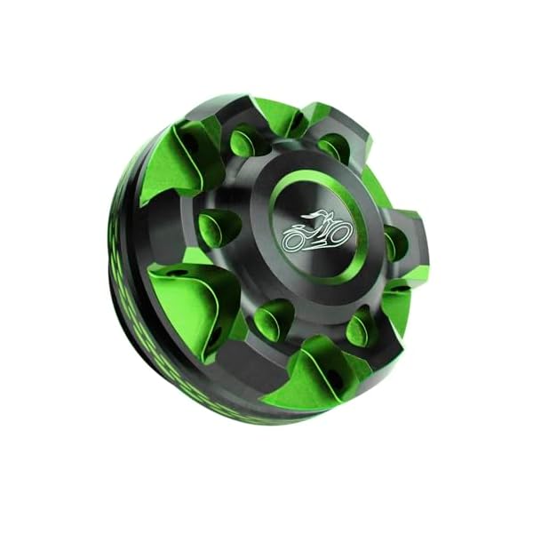 【送料無料】バイク用 オイルフィラーキャップ Oリング付属 アルミ削り出し M230×P1.5 ブラックグリー..